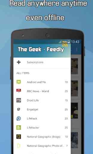 The Geek | Feedly | RSS 1