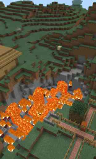 The Meteorite map for MCPE 1
