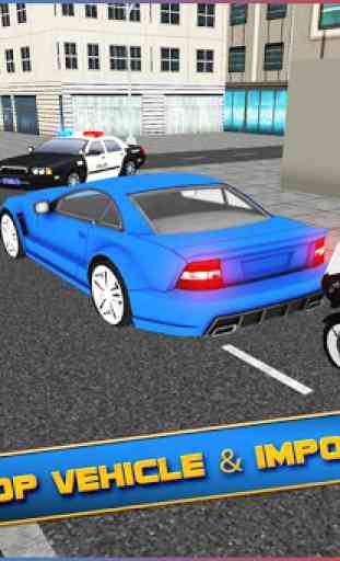 Traffic Police Bike Chase 3D 3