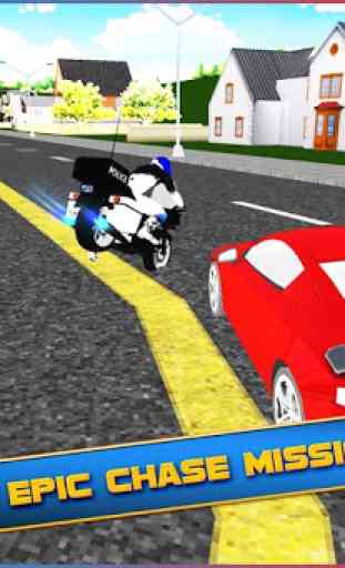 Traffic Police Bike Chase 3D 4