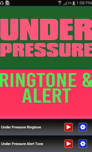 Under Pressure Ringtone 1