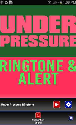 Under Pressure Ringtone 3