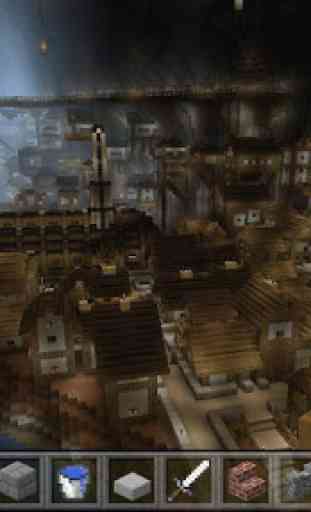 Underground City Minecraft Map 1