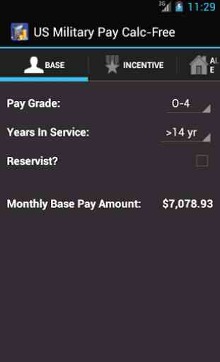 US Military Pay Calc Free 1