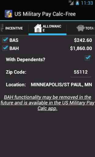 US Military Pay Calc Free 3