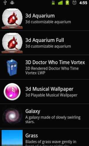 3D Doctor Who Time Vortex LWP 4