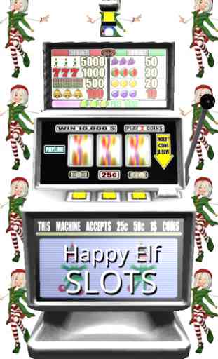 3D Happy Elf Slots - Free 1