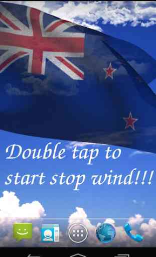 3D New Zealand Flag LWP 1