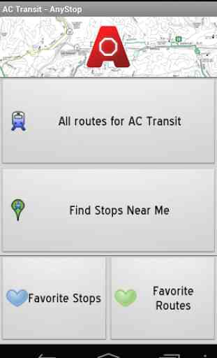 AC Transit: AnyStop 1