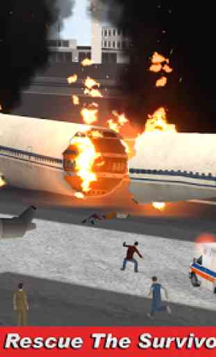 Airport Crash Rescue Sim 3D 1