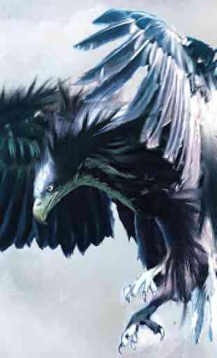 Amazing eagle. Live wallpaper 1