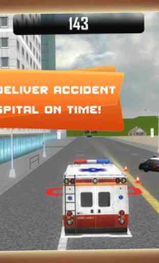 Ambulance Fire & Rescue 911 3D 1