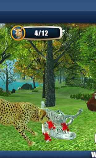 Angry Cheetah Wild Attack Sim 2