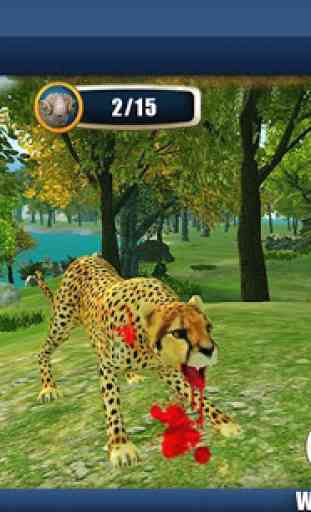 Angry Cheetah Wild Attack Sim 3