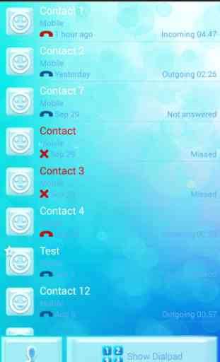 Baby Blue Theme For ExDialer 2