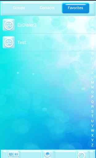 Baby Blue Theme For ExDialer 3