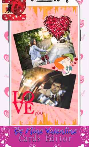 Be Mine Valentine Cards Editor 2