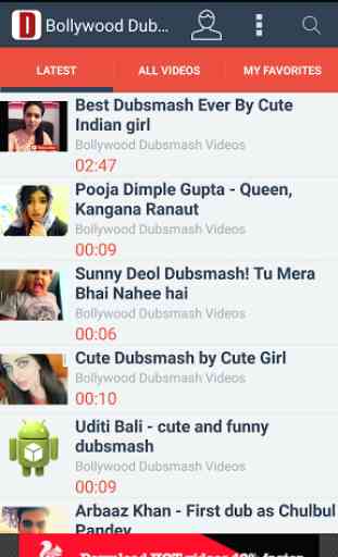 Bollywood Dubsmash Videos 1