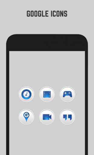 Clean Blue Icon Pack 2