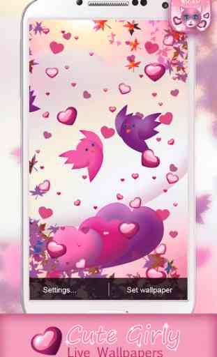 Cute Girly Live Wallpapers 1