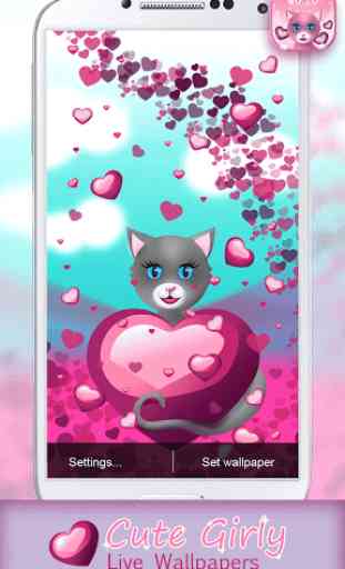 Cute Girly Live Wallpapers 3