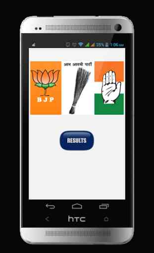 Delhi Election Result 2015 App 1