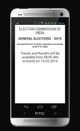 Delhi Election Result 2015 App 2