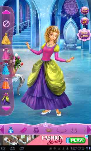 Dress Up Princess Cinderella 1