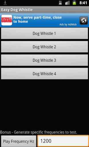 Easy Dog Whistle 1