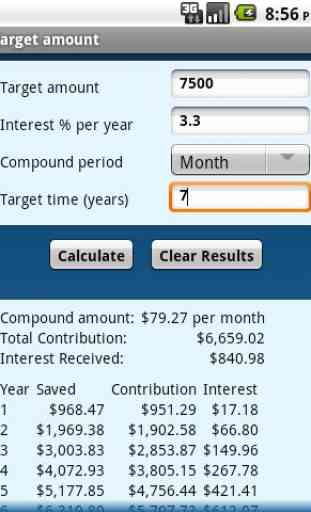 Easy Financial Calculator 2