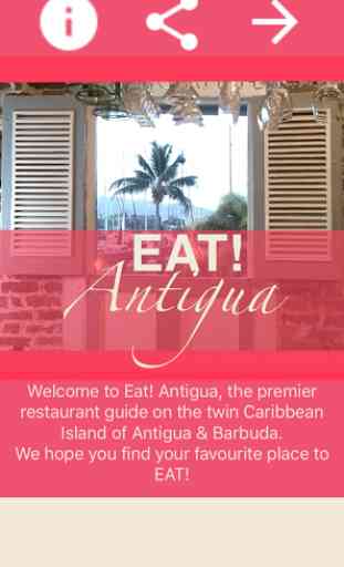 Eat! Antigua.Restaurant Guide. 1