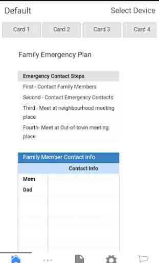 Emergency Contact Card 1