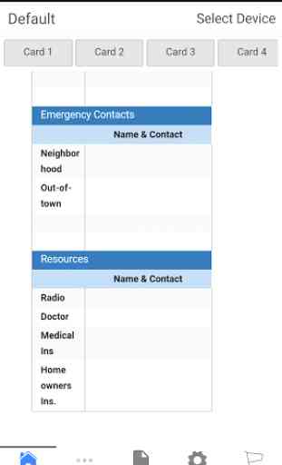 Emergency Contact Card 3