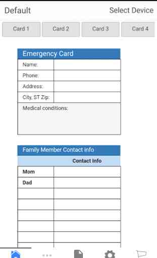Emergency Contact Card 4