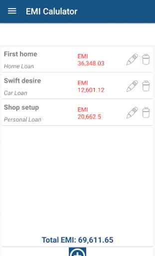 EMI Calculator Loan / Mortgage 3