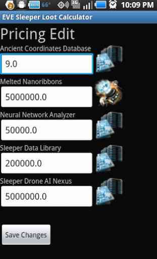 EVE Sleeper Loot Calculator 2