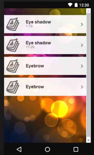 Eye shadow , Eyebrow 1