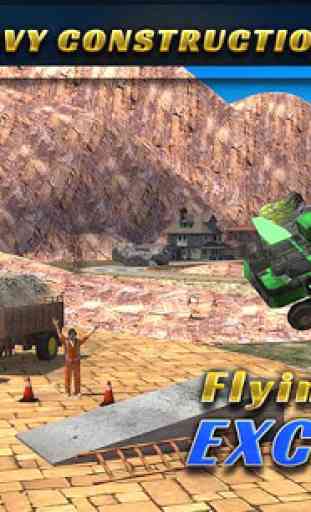Flying Heavy Excavator Sim 3