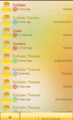 Gold Theme for ExDialer 3