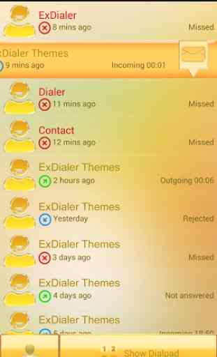 Gold Theme for ExDialer 4