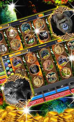 Gorilla Slots - Safari Casino 1