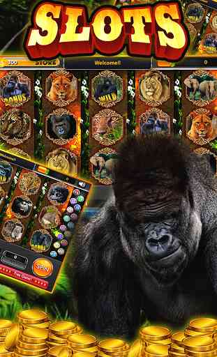 Gorilla Slots - Safari Casino 3