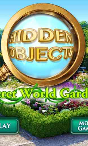 Hidden Objects Secret Gardens! 1