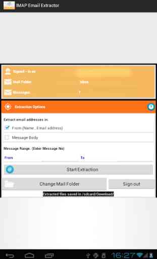 IMAP Email Extractor 4