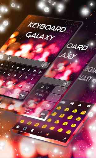 Keyboard Galaxy for Emoji 2