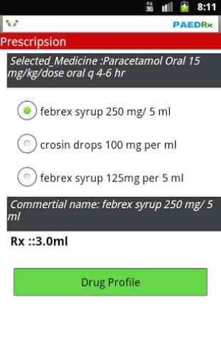 Kids Drug Dosage Calc - PaedRx 4