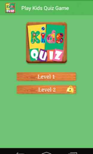Kids Quiz Game 2