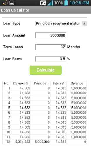 Loan Calculator - PRO 4