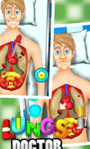Lungs Doctor - Kids Fun Game 4