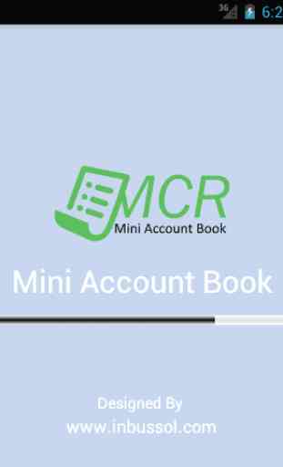 Mini Account Book 2
